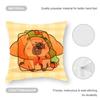 Guinea Pig Cake Cushion Cover Anti-dustmite Pillowcase Invisible Zipper Silky Short Plush Sofa Cushion Cover