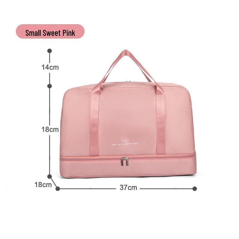 Large Capacity Wet & Dry Separation Travel Storage Bag for Students
