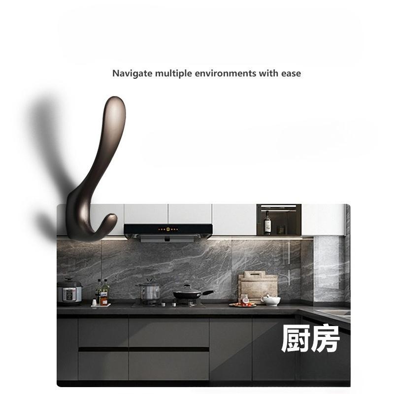 1Pc Coat Hook Coat Hook Light Luxury High-end Wall Hanging Wall Entrance Minimalist Door Single Wardrobe Shoe Cabinet Grille Hook