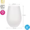 Toyo Sasaki Glass Frosty Pair Tumbler (Brown x White) G105-T331