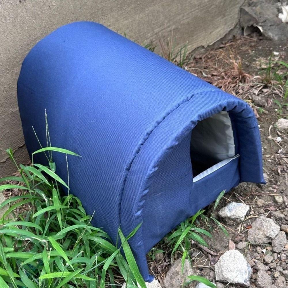 Wasserdichter Outdoor-Katzenschutz Winddichte Hundehütte Langlebiges Haustierkatzenhaus Outdoor