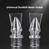 Universal Duckbill Nozzle Aquarium Filter Fish Tank Pump Rotating Water Outlet Pipe Connector Changed to Oxygen-Increasing Port