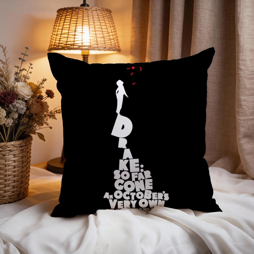 d-Drakes music singer hot Cushion Cover Premium Comfort Reversible Pillow Cove -Two in One Design for Any Room & Car Interior