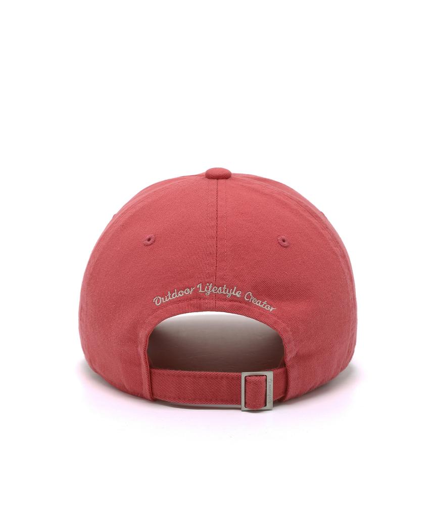 SNOWPEAK APPAREL Cland Ball Cap (S25Zufbc30) Coral