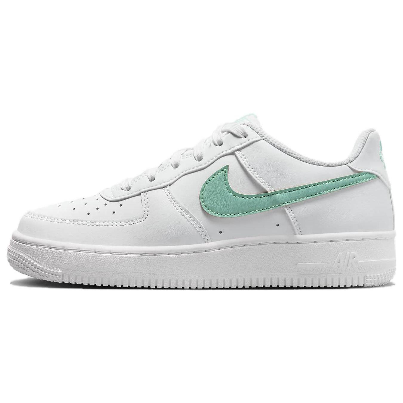 (GS) Nike Air Force 1 Low Summit White Emerald Rise Kids DV7762-104 EU 38.5