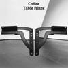 2pcs Multifunctional Telescopic Hidden Hinge Telescopic Design Dual Purpose Dual Use Bracket Smooth Operation Support Bracket