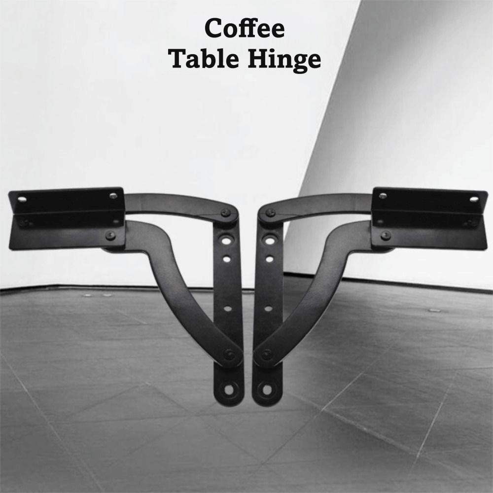 2pcs Multifunctional Telescopic Hidden Hinge Telescopic Design Dual Purpose Dual Use Bracket Smooth Operation Support Bracket