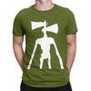 Siren Head Weißes Poster Grafik Lustig 100% Baumwolle T-Shirt Siren Head Oberteile T-Shirts Für Unisex