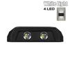Solar LED Outdoor Wall Light Waterproof Dusk To Dawn Fence Lamp for Garden Yard Porch Pathway Up and Down Luminous Lighting
