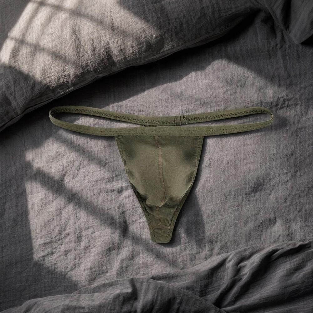 Underpants Men's Panties Modal Male Briefs Soft Men Thin Thongs Summer
