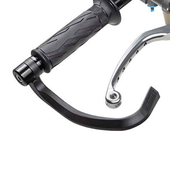 ZETA RACING Flight Lever Guards Handlebars with an Inner Diameter of with Balancer Weights and Vibration Made of Polyamide Used by Top Road Racing FIM