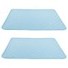 2Pcs Dog Pee Pad Water Absorbent Reusable Pet Training Pad Washable Puppy Bed Floor Mat Diaper Mat Four Seasons Pet Supplies