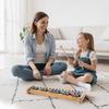 Glockenspiel Xylophone, 27 Notes, Professional Xylophone Percussion Instrument, with Colorful Metal Keys, Includes 4 Mallets, Carrying Bag, Beginner