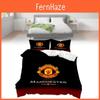 Manchester United Bettwäscheset Aus Weichem Polyesterstoff Für Das Schlafzimmer Von Fans