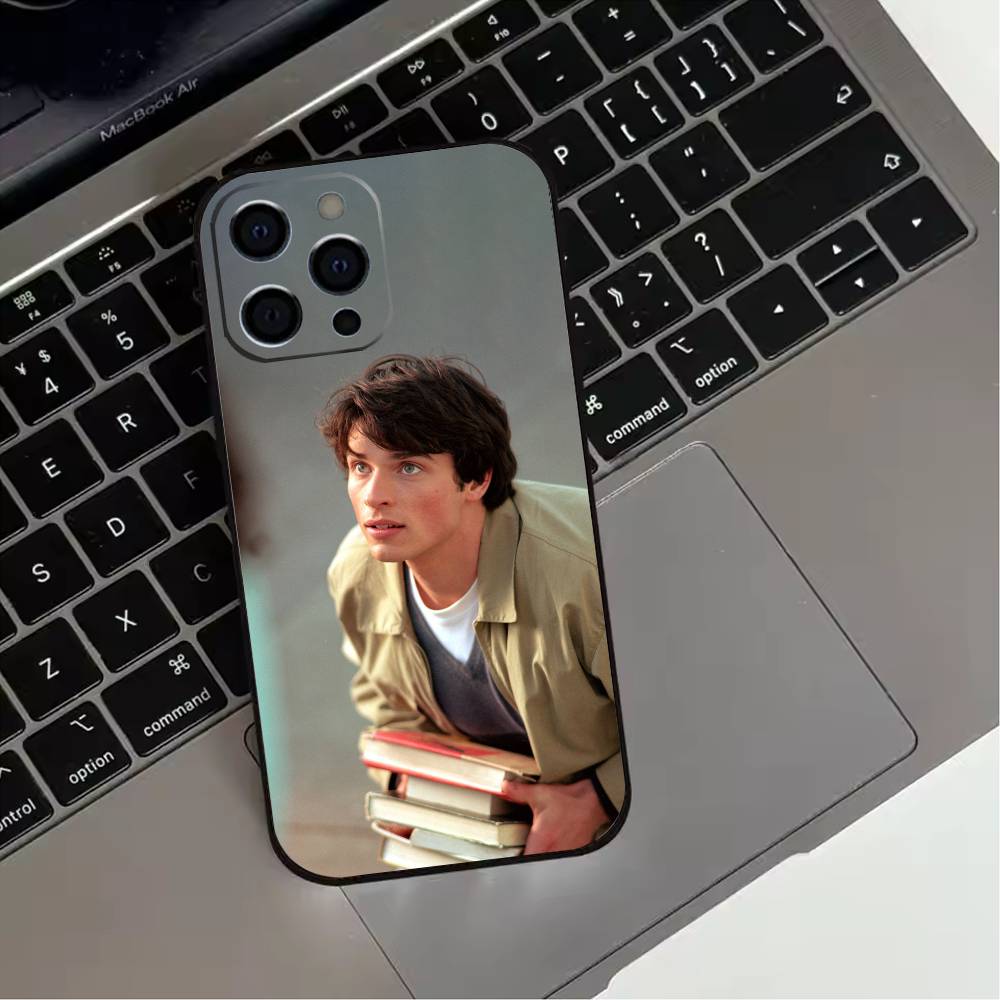 Tom Welling  Phone Case For iPhone 17,16,15,14,13,12,11 Plus,Pro Max,XS,Soft Silicone Black Cover