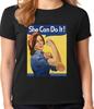 Kamala Harris T-shirt Ladies Womens Campaign Rally Tee Harris Walz 2024