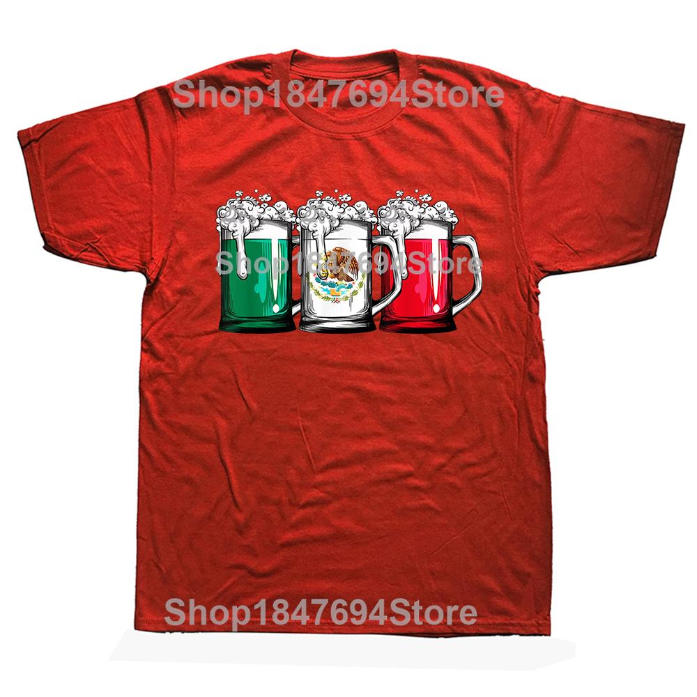 Funny Mexican Girl Hair Flag Mexico Pride T Shirt Tee Tops Round Neck ShortSleeve Fashion Tshirt Clothing Casual Basic Tshirts