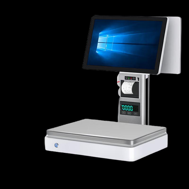 AI Smart Dual-Screen Cash Register Scale (CN Version)