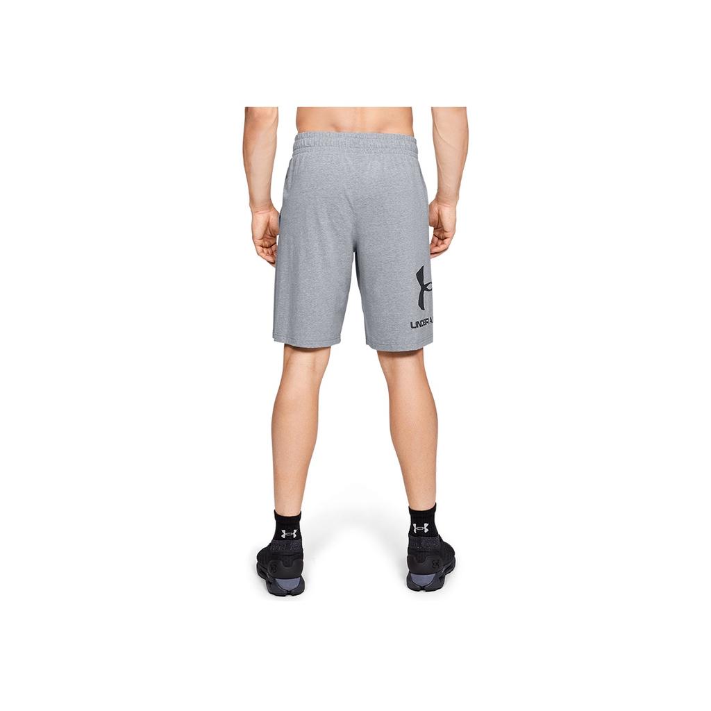 Under Armour Fitness Training Knit Shorts Men Shorts Gray 1329300-035