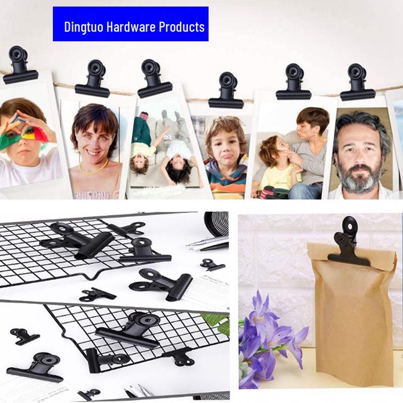 Electroplated Metal Journal Clip - Universal Round Sealing & Photo Clip