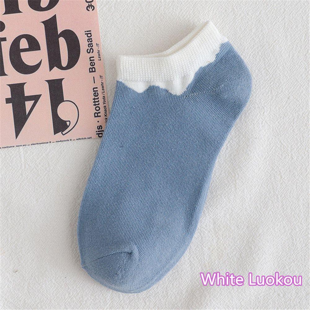 Women's Lovely Fresh Striped Plaid Socks Ankle Socks Short Socks Breathable