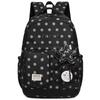 Cute Polka Dot Backpack for Women and Girls – Star & Dot Design School Bag with Multiple Colors – Perfect for Daily Use, College, or Travel