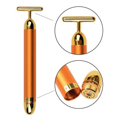 1PC Beauty Slimming Face Vibration Facial Beauty Roller Massaggiatore Stick Lifting Skin Tightening Wrinkle