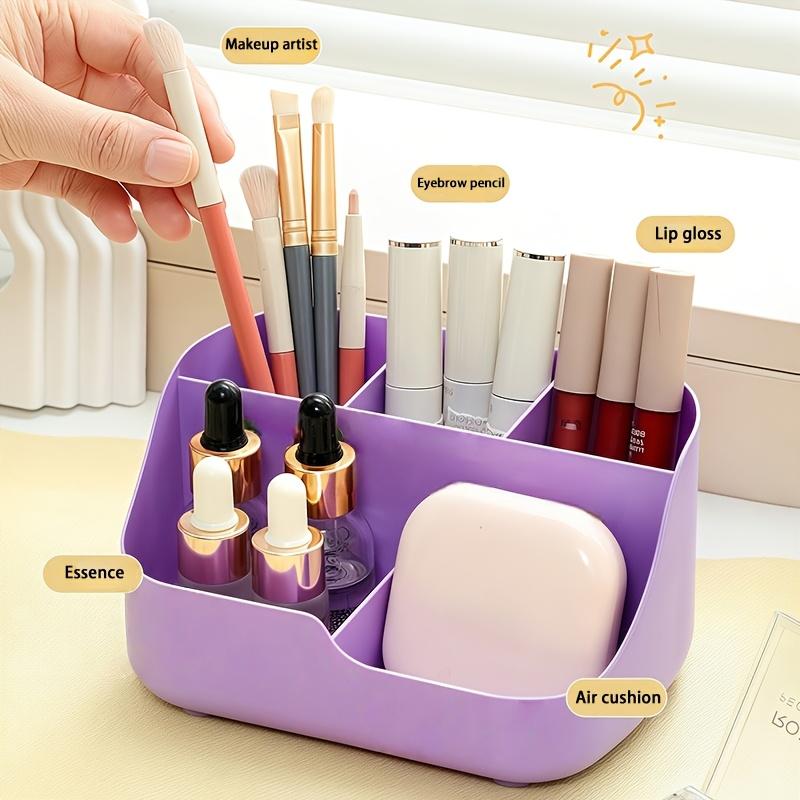 A Five-Compartment Desk Organizer And Drawer Storage Box, Multifunctional Office Pen Holder, Large-Capacity Desktop Storage Box
