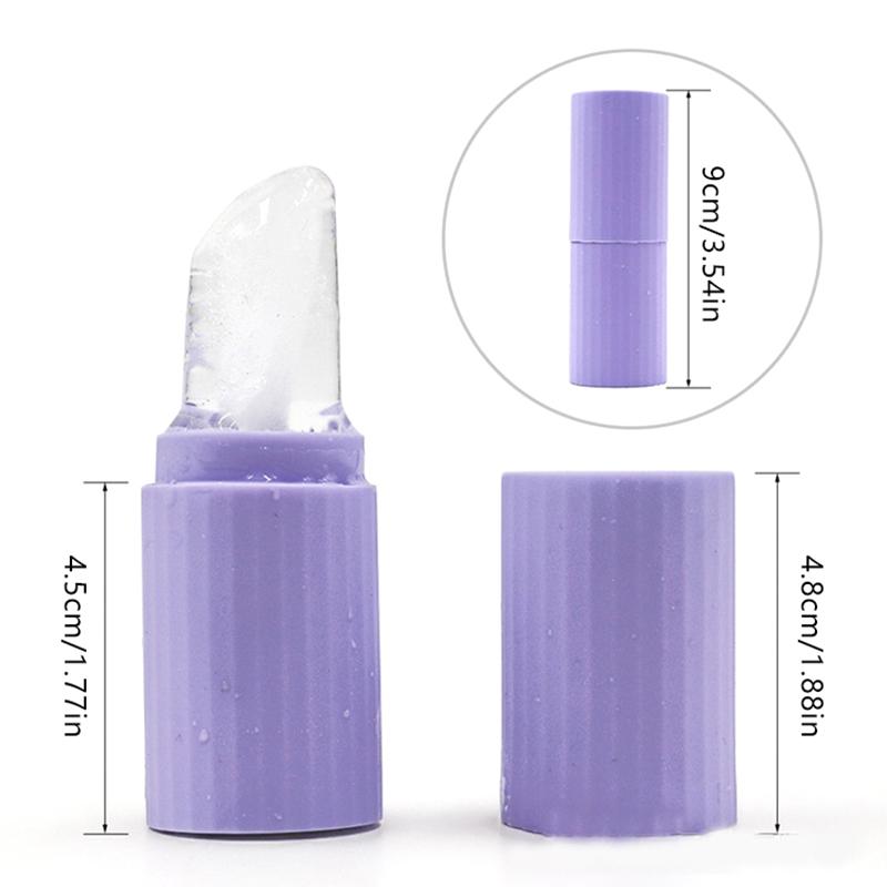 Lipstick Shape Silicone Ice Facial Roller Skin Care Beauty Lifting Contouring Tool Ice Cube Trays Ice Globe Balls Face Massager