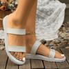 Women Flat Slippers Comfortable Non-slip Sandals New Style Bathroom Fashion Slippers