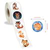 500Pcs Cute Sticker Roll Fox Label for Party Decorations,Envelopes Card Stickers