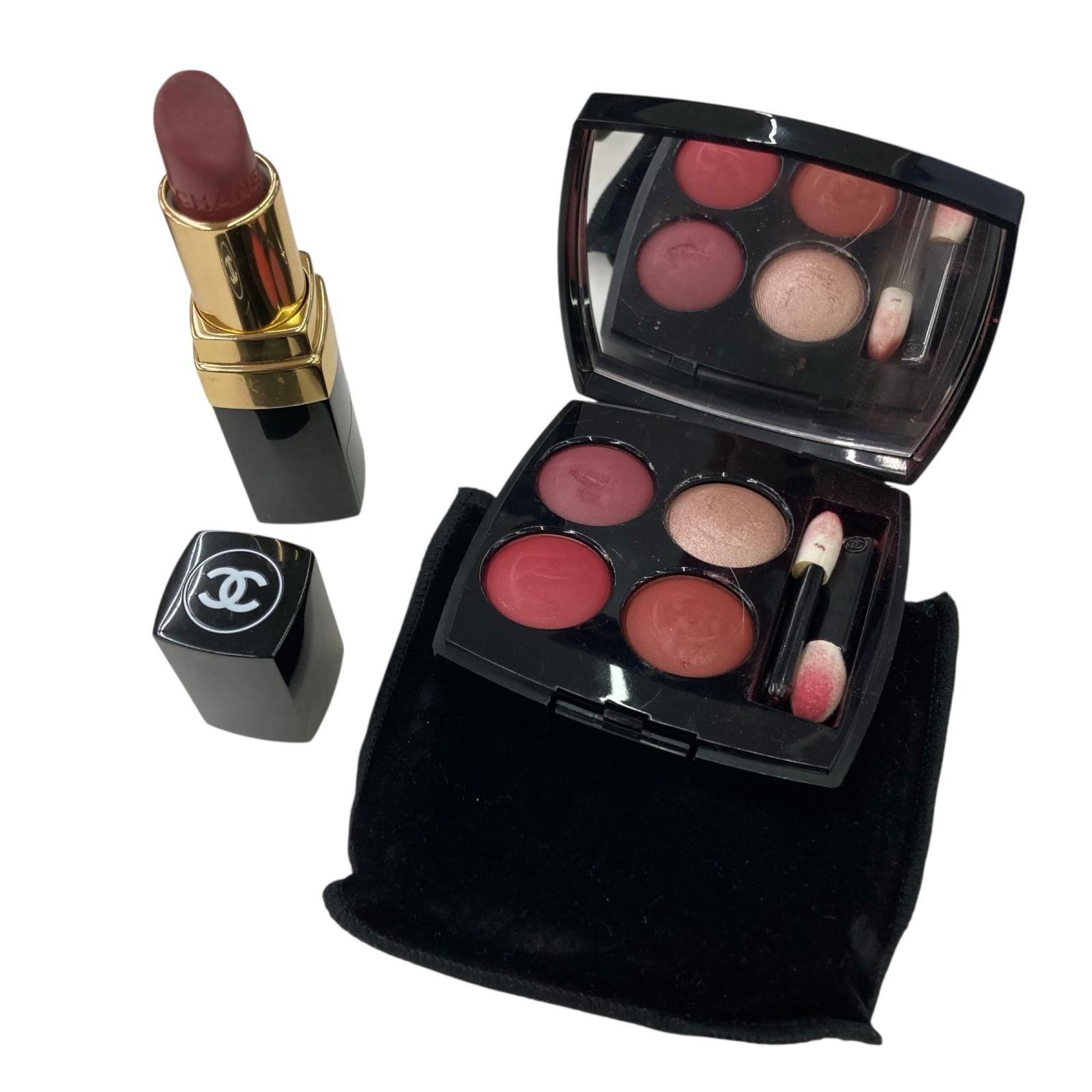 Used 186000 Current condition CHANEL Rouge Coco 434 Les Quatre Ombre 364 Bulk sale Lipstick Eyeshadow 2 items