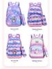 Mok Lightweight Double Shoulder School Backpack & Pencil Case Set for Girls, Grades 1-6