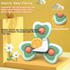 Juguete con ventosa para bebé, paquete de 3 juguetes para bebés a partir de 3 meses, juguete de baño seguro para bebé, juguete de viaje, juguete sensorial para bebé, spinner con ventosa, juguete de mesa para bebé