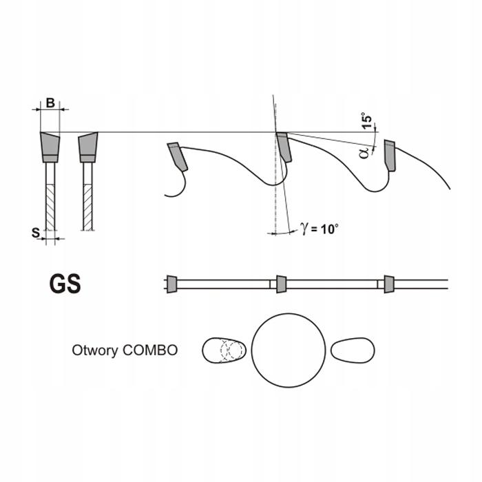 Globus Wood Saw 350x30x32Z/Universal Cutting