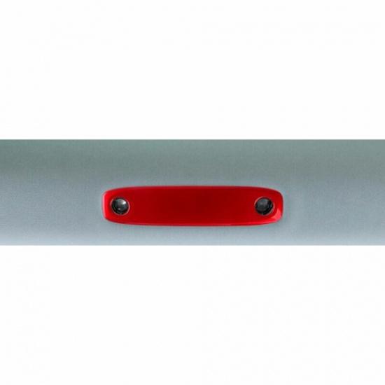 For Tesla Model 3 Y 2017-2023 Glossy Red Front Rear Reading Light Cover Trim 2PC