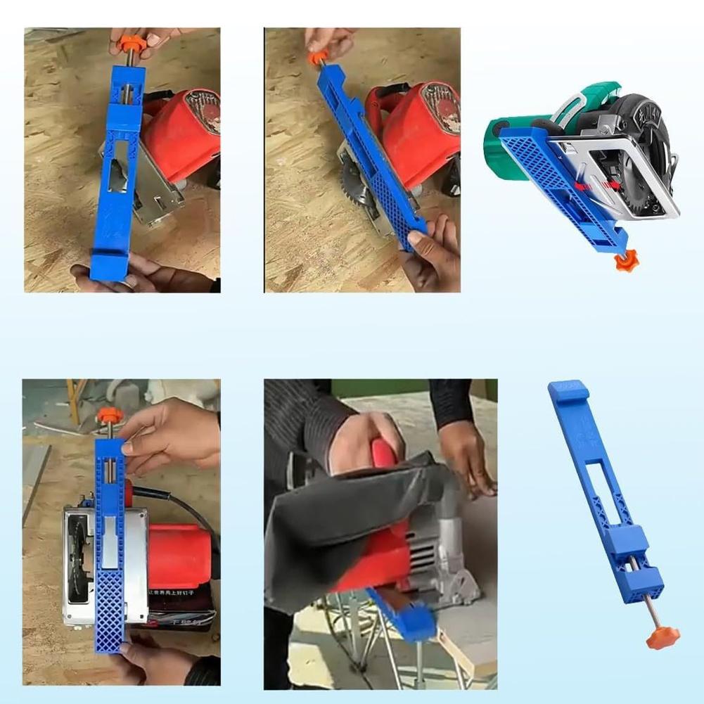 Ghidaj de bază reglabil pentru mașină de tăiere, ghidaj liniar, șină de ghidare, clemă de ghidare pentru ferăstrău circular, prelucrarea lemnului și metalului pentru sarcini de tăiere și frezare de precizie