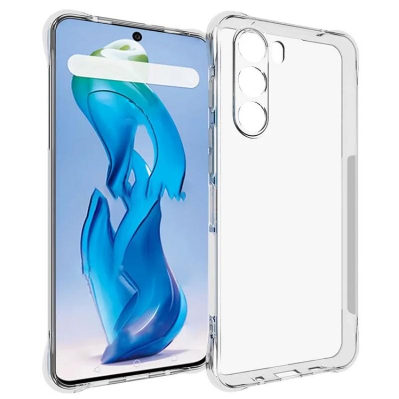 For ZTE nubia S 5G Clear TPU Case WANLONFENG TM Series 2.0mm Phone Back Cover