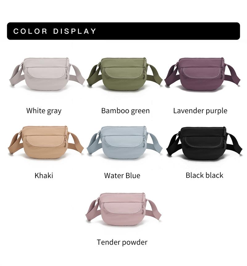 Women's Crossbody Bag Lightweight Sports Chest Bag Waist Bag