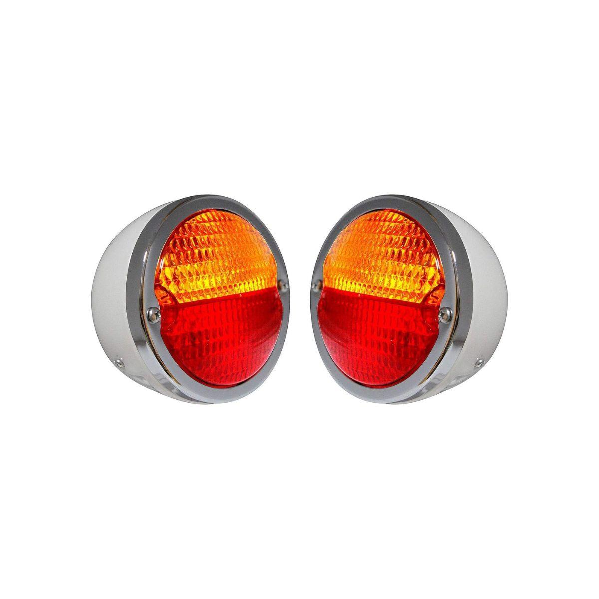 

Apsmotiv Задний фонарь белый 12В Задний стоп-сигнал и подсветка номерного знака Световые блоки Красный/Янтарный рассеиватель Белое кольцо