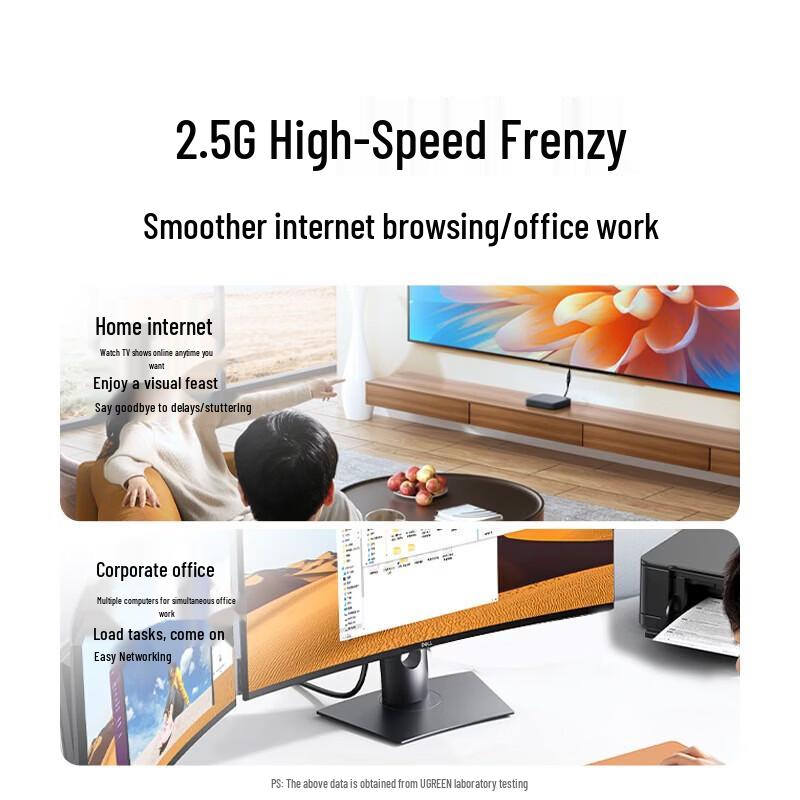 Ugreen Cat 5e Pure Copper Gigabit Ethernet Cable