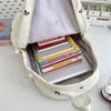 Schoolbag Japanese Ins New High-value Fresh and Sweet Candy-colored Backpack Junior High School Students Lightweight Travel Backpack