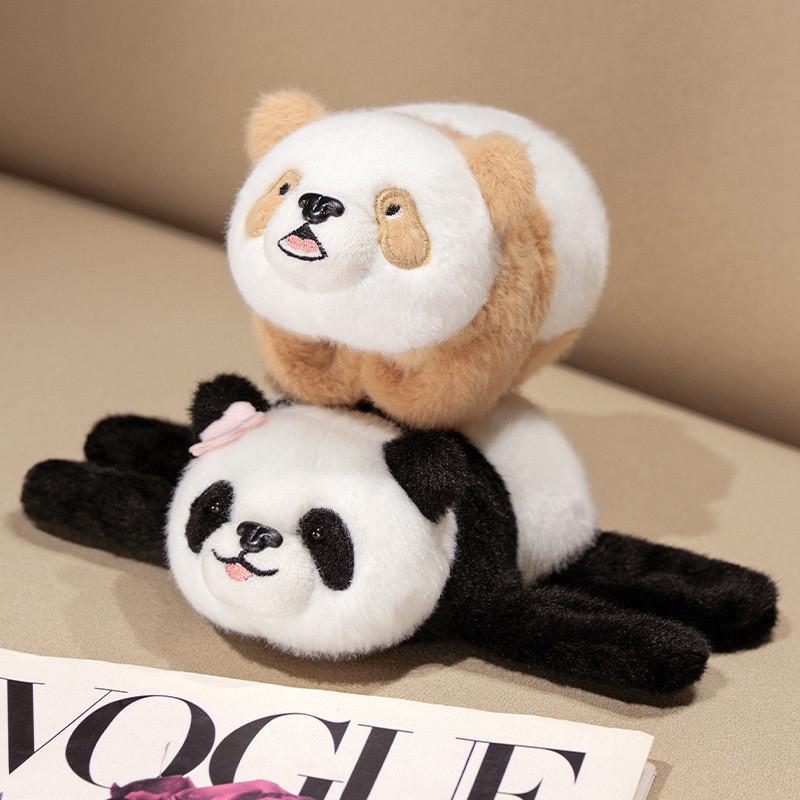 Panda Simulation Cute Clap Hand Circle Plush Toy Cartoon Girl Children Gift Doll