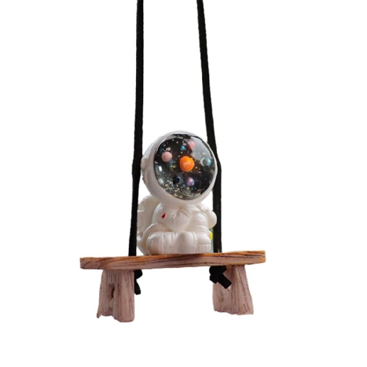 Car Pendant Hanging Ornament Astronaut New Year Gifts Rearview Mirrors Pendant