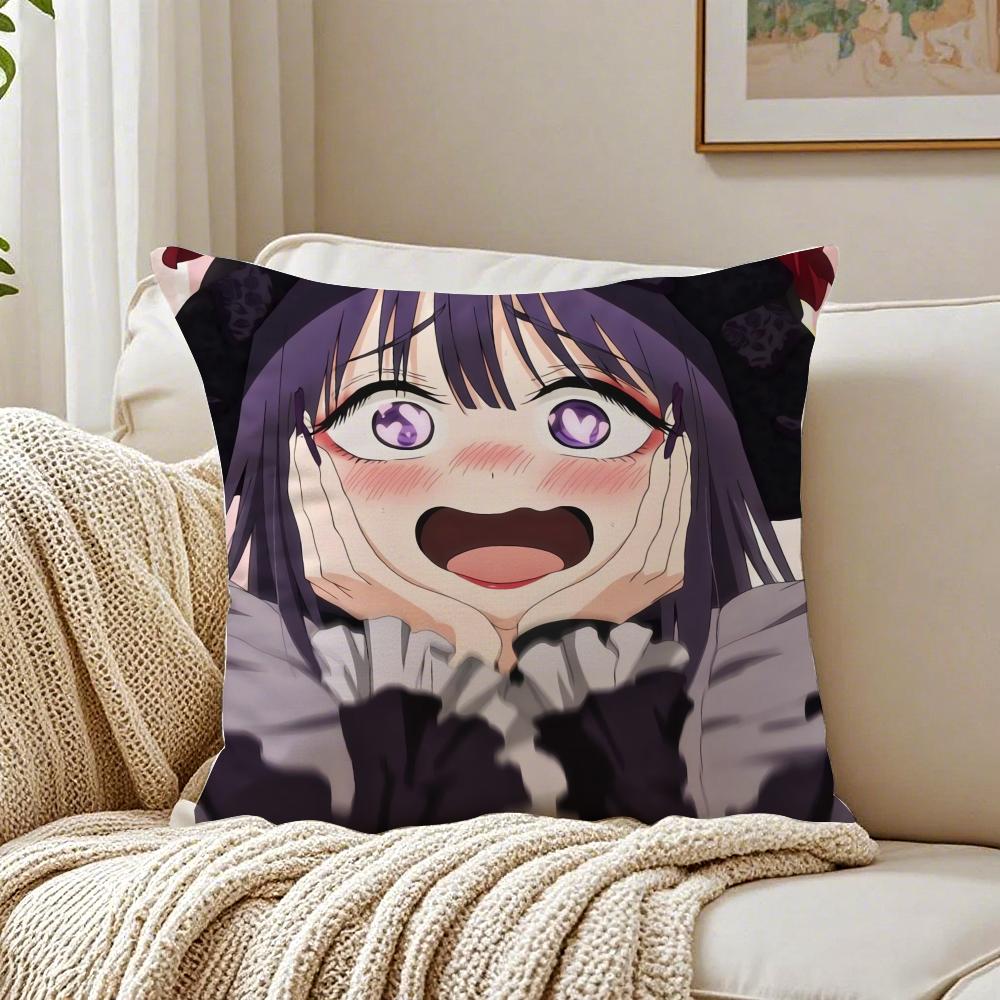 Romantic Japanese Anime MMy Dress Up Darling Cushion Cover Pillowcase Antidustmite living Room Sofa Decor Cushion Room
