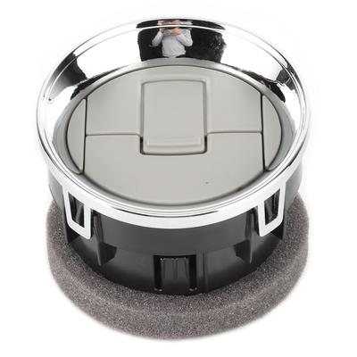 Bouche d'aération AC Chauffage Intérieur Argent Chrome Anneau Extérieur CL3Z-19893-EA Convient pour Ford F-150 2012-2014