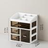 Practical Dressing Table Storage Holder With Different Zones For Beauty Items