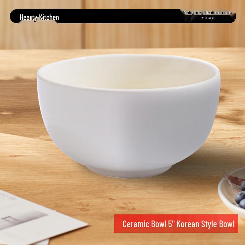Xinyichu 5-inch Korean Ceramic Bowl Set