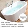 66mm Silver Chrome Basin Waste Pap-Up Sink-Plug Cap Click Clack Push-Button