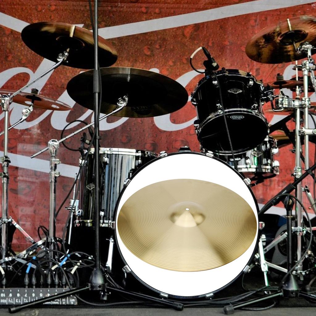 8 / 10 / 12 / 14 / 16 / 18 / 20 inch Chimbal de crash pentru tobe din alamă din aliaj pentru seturi de tobe de jazz, chimbal de întreținere standard